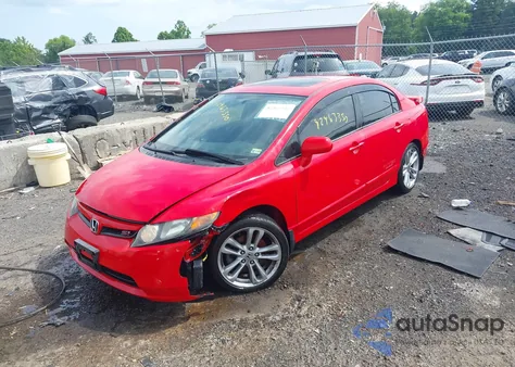 2007 Honda Civic Si from USA, damaged, VIN 2HGFA55527H704295